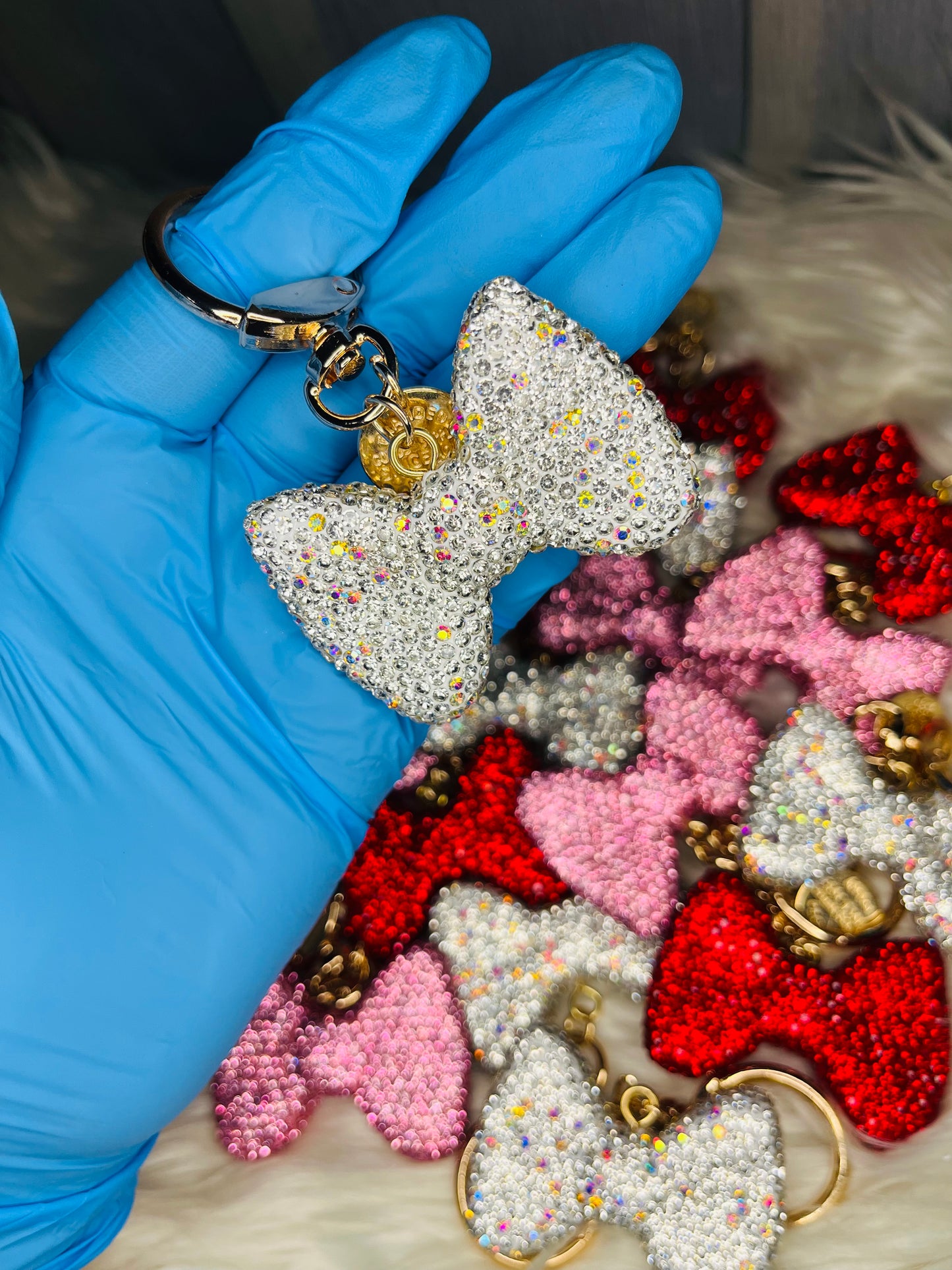 Coquette Bow Keychains 🎀🔑